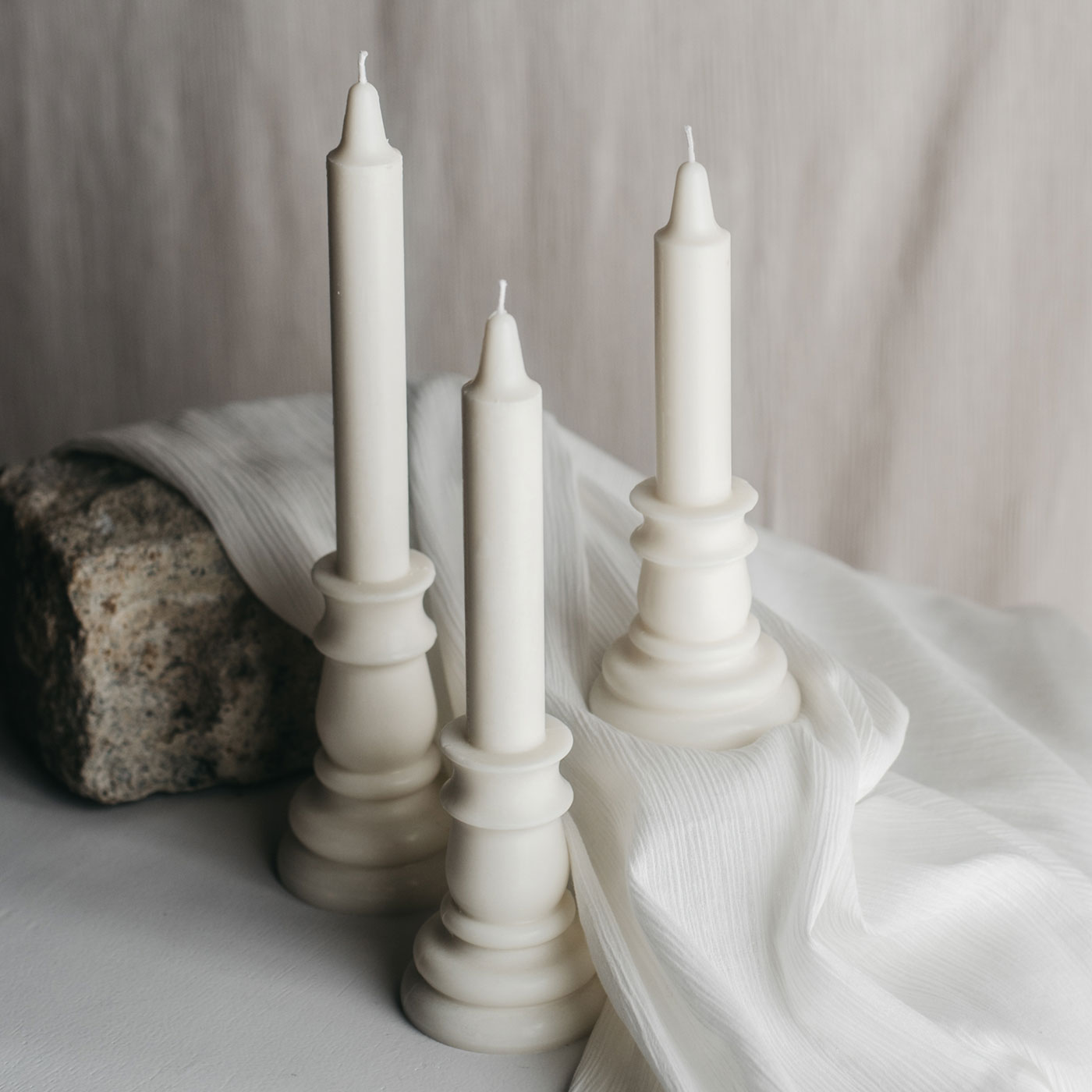 candelabros cera aromatizacion boda