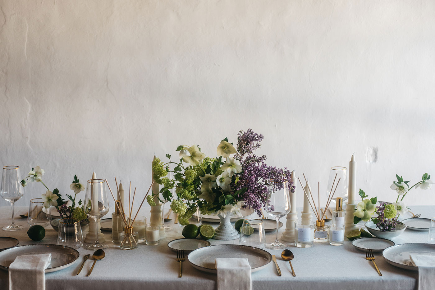 lavender lime fragancia boda rustica