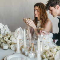 obsequio para invitados candelabro cera aroma boda algodon