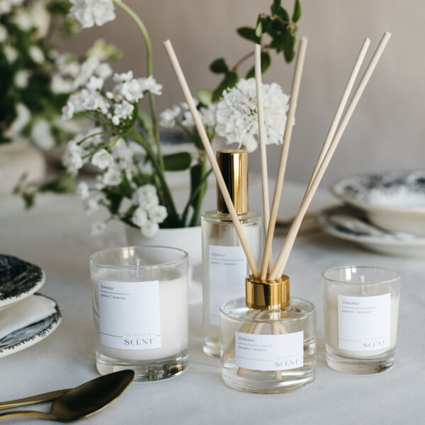 pack aromatizacion boda premium velas mikado