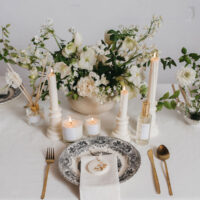 pack luxury jazmin fragancia mesa boda.